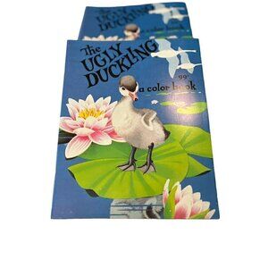 Set of 15 Vintage Ugly Duckling Color Books